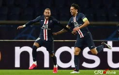 欧冠-巴黎总分3-2首进八强 内马尔破门建功