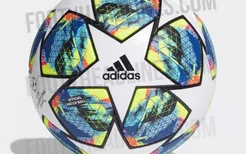 新赛季欧冠用球曝光：色彩更华丽，色块拼接更丰富