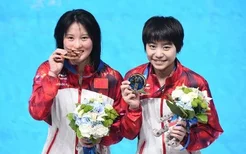 跳水世界杯中国丢掉1金 陈若琳成就双人10米台6连冠