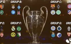 2016-17赛季欧冠小组抽签揭晓 强强对话引关注