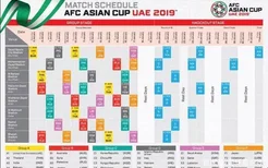 亚洲杯淘汰赛对阵赛赛程(亚洲杯赛决赛时间)