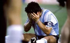 世界杯英雄泪：马拉多纳巴乔黯然神伤 兰帕德掩面