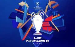 欧足联发布2022年欧冠决赛logo，设计尽显圣彼得堡城市风貌