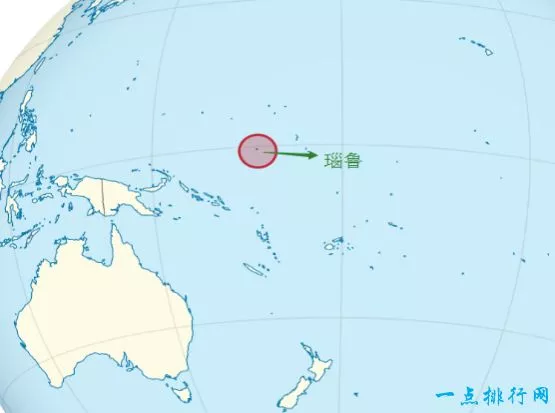 世界上最小的岛国 瑙鲁只有21.1平方公里