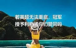 若英超无法重启，冠军授予利物浦你们赞同吗？