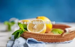 年末新一期的MVP排行榜