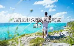 健身后多久时间可以吃蛋白粉